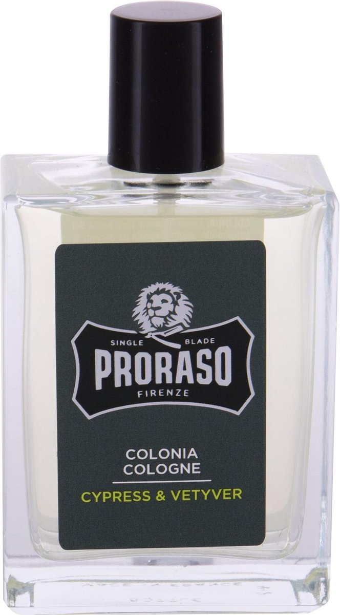 Goedkoopste Proraso Cypress & Vetyver Cologne 100 ml.