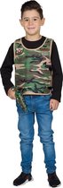 Rubie's Vest Camouflage Jongens Polyester Groen Maat 152