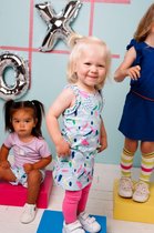 Bampidano baby meisjes jurk Eloise Blue Allover