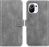 iMoshion Luxe Booktype Xiaomi Mi 11 hoesje - Grijs