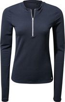 Craghoppers - UV Zwemshirt voor dames - Longsleeve - Cordelia Rash Vest - Navy - maat XXS (34)