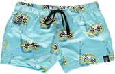 Beach & Bandits - UV Zwemshorts voor kinderen - Dive Deep - Blauw - maat 80-86cm