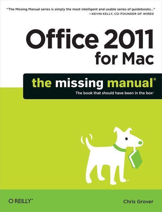 Office 2011 for Macintosh: The Missing Manual - cover