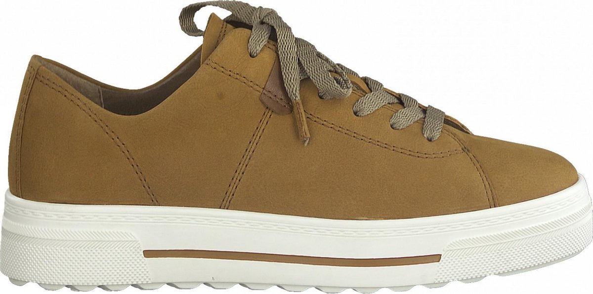 Tamaris GreenStep Dames Sneaker 1-1-23766-26 326 bruin F1/2-Schoenbreedte -  Schoenen.nl