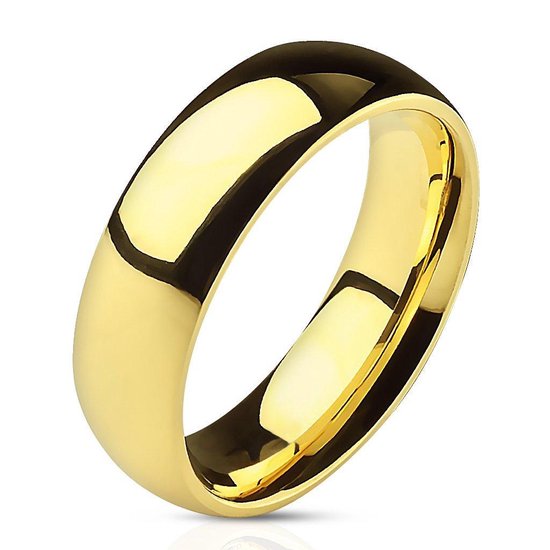 Bagues Hommes - Ring femme - Bagues dames - Bagues femmes - couleur or - Ring - Bagues - Ring Hommes - Ring Hommes - Look brillant - Florid