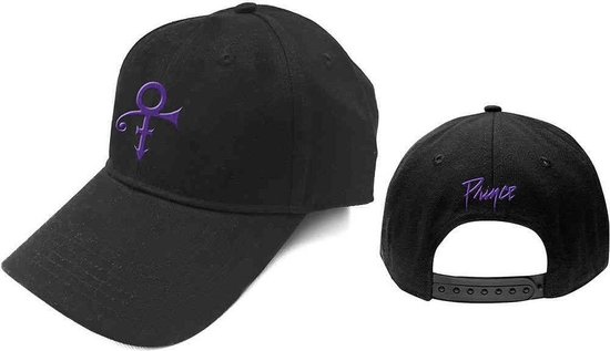 Prince - Purple Symbol Baseball pet - Zwart