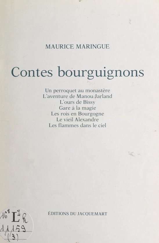 Contes bourguignons
