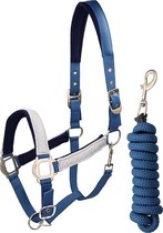 Harry's Horse Halsterset  Kinross - Mid Blue - full