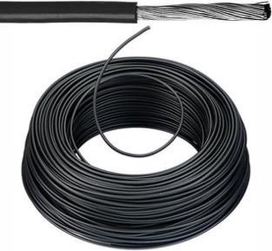 100 meter Lapp 4520921 H07V-K 1,5 mm² donkerblauw-wit, bedradingskabel, flexibele aderkabel, pvc-enkele kabel, strengen 1,5 mm², bedrading