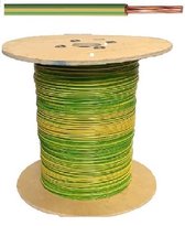 VOB kabel / draad 50 mm² - Geel/Groen (H07V-R) - VOB50GG