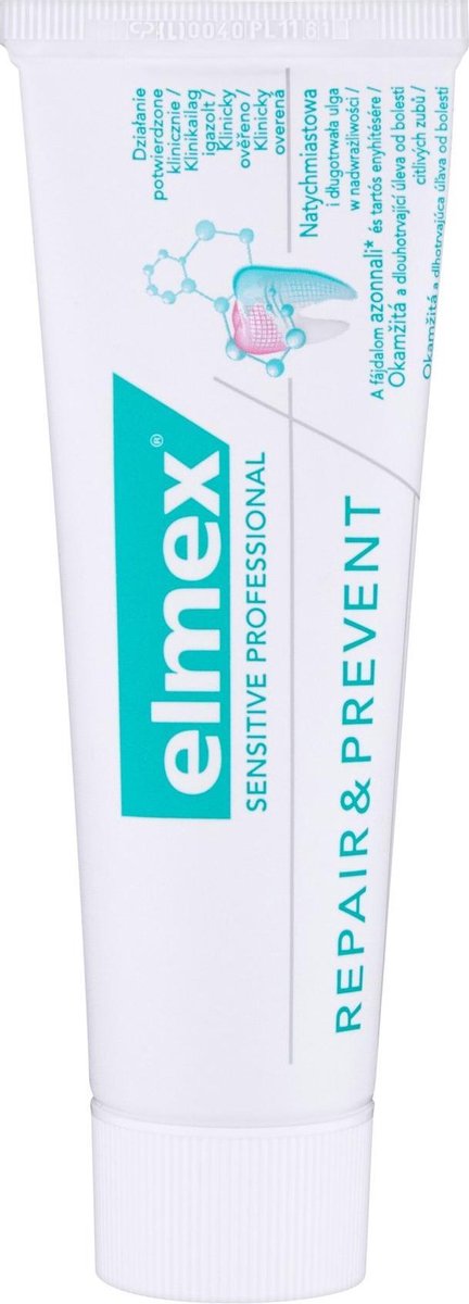 Elmex - Pain Relief Toothpaste Sensitiv e Professional Repair & Prevent 75 ml - 75ml