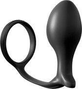 Ass-Gasm Cock Ring Advanced Plug