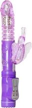 Stotende Butterfly Vibrator - Paars