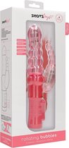 Rotating Bubbles - Pink - Rabbit Vibrators - Classic Vibrators - Shots Toys New - SHTO VIBRATORS