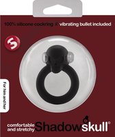 Shadow Skull Cockring - Black - Cock Rings - Halloween