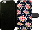 Wallet case - geschikt voor iPhone 6s Plus - Floral N°6