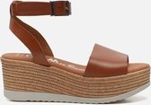 OH MY SANDALS Sandalen cognac - Maat 39