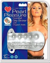 Pearl Pleasure Comfort Grip Stroker - Masturbators & Strokers