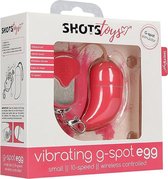 Wireless Vibrating G-Spot Egg - Small - Pink - G-Spot Vibrators - Eggs - Shots Toys New - Easter eggs