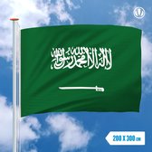 Vlag Saoedi-Arabie 200x300cm - Glanspoly