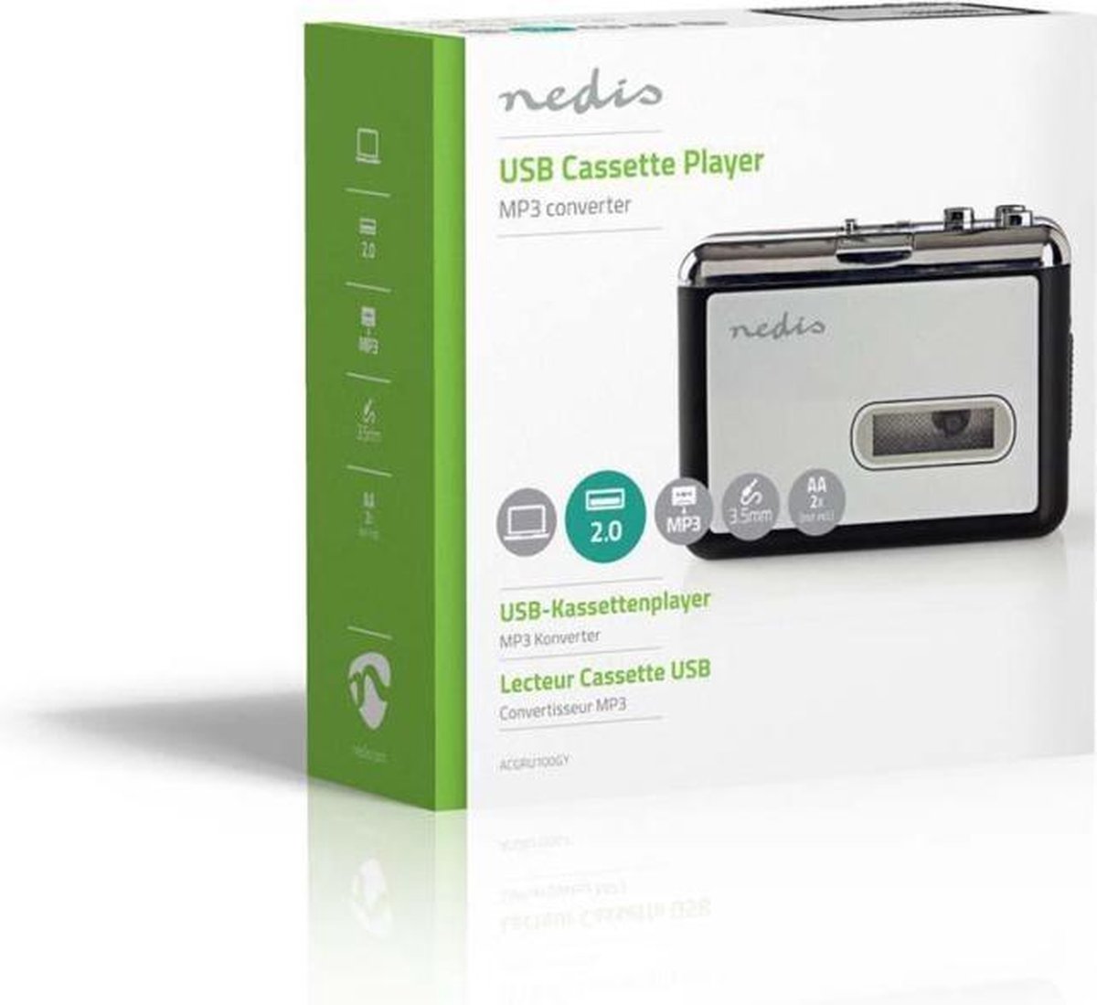 Convertisseur Cassette USB vers MP3 Audio Musique Player--Rose Vie