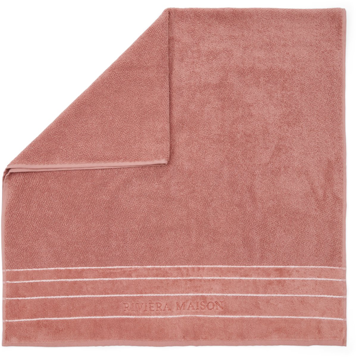 Rivièra Maison Handdoek RM Elegant Towel plum 140x70
