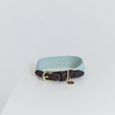 Kentucky Dogwear Hondenhalsband Jacquard - Lichtblauw M - 50cm