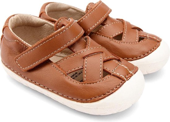 OLD SOLES - chaussure enfant - fil pavé - beige - Taille 22