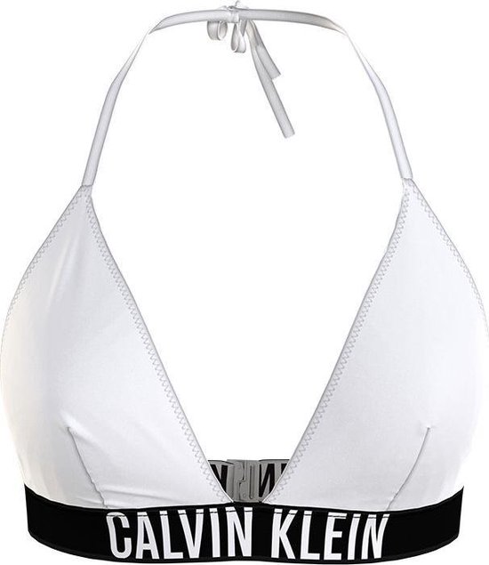 Calvin Klein dames bikini top triangle wit - YCD | bol.com