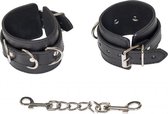Aanpasbare Handboeien - Verstelbaar - Cuffs - BDSM - Bondage - Luxe Verpakking - Party Hard - Liberate - Zwart