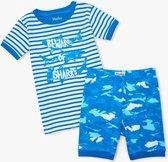 Hatley pyjama ss shark maat 116