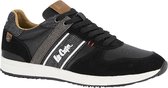 Lee Cooper Heren Zwarte sneaker Edgeware - Maat 42