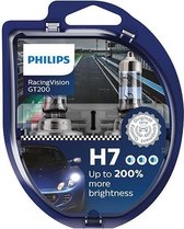 Philips Reservelampen Auto H7 Racing Vision 55w 12v 2 Stuks