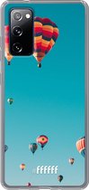 6F hoesje - geschikt voor Samsung Galaxy S20 FE - Transparant TPU Case - Air Balloons #ffffff