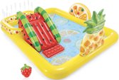 Intex Kinderzwembad - Glijbaan - Waterparadijs - Twee badjes - Fruit thema