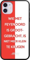 6F hoesje - geschikt voor iPhone 11 -  TPU Case - Feyenoord - Grootgebracht #ffffff