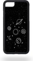 Planets of the galaxy Telefoonhoesje - Apple iPhone 7 / 8 / SE2