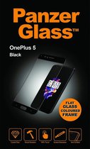 PanzerGlass Premium Screenprotector voor OnePlus 5 - Zwart