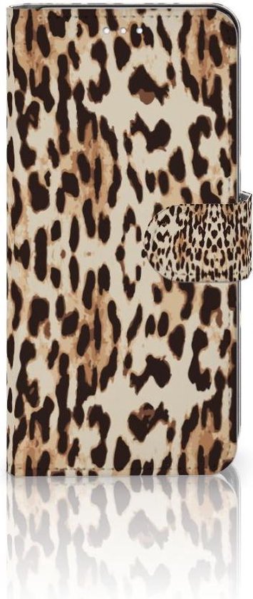 Cuir PU Premium Housse Portefeuille Coque pour Samsung Galaxy S21 Coque Téléphone Léopard