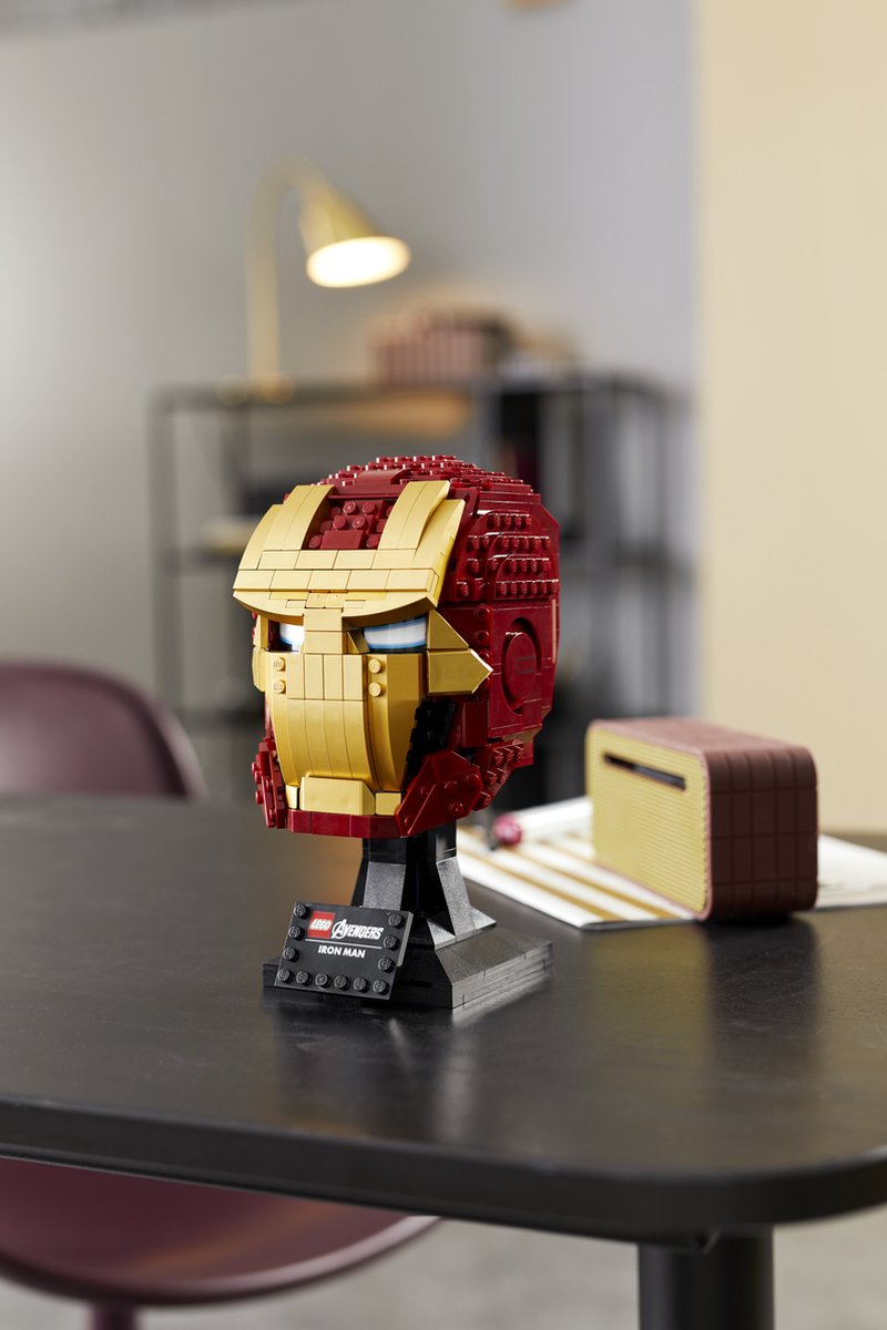 LEGO Marvel Avengers Iron Man helm 76165 — afbeelding 15