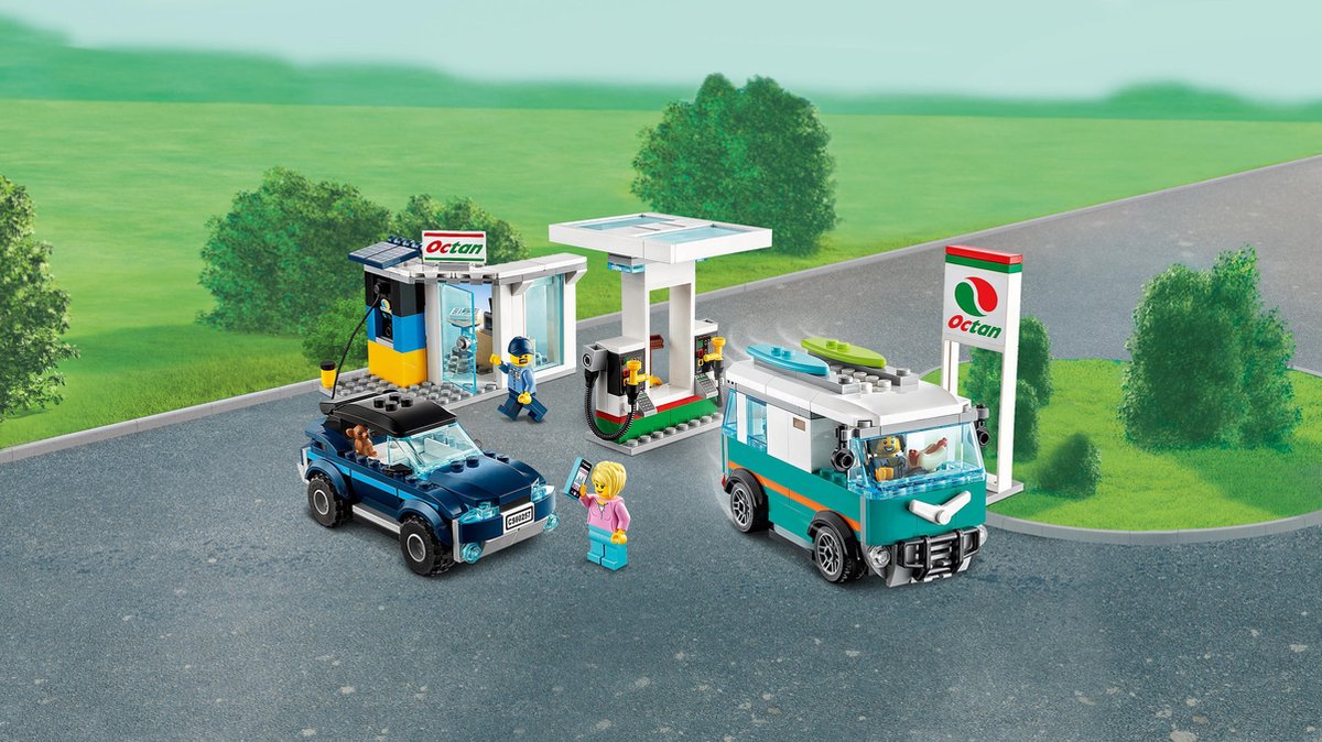 LEGO City Service Station 60257 — cadeau in Spellen & Speelgoed - foto 7