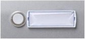 Honeywell Home 400110 Belplaat Verlicht, Met naambord 1-voudig Zilver (mat, geëloxeerd) 15 V