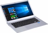 H141-2 Ultrabook, 14,1 inch, 4GB + 64GB, Windows 10 Professional Edition Intel N3060 of Intel N3050 of N3350 of Z8350 Quad Core tot 1,92 Ghz, willekeurige CPU-levering, ondersteuning voor TF-