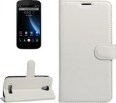 Voor DOOGEE X3 Litchi Texture horizontale flip lederen tas met magnetische gesp & houder & kaartsleuven & portemonnee (wit)