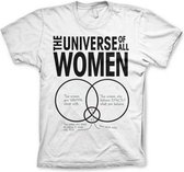 The Big Bang Theory Heren Tshirt -S- The Universe Of All Women Wit