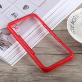 Acrylic + TPU schokbestendig hoesje voor iPhone XR (rood)