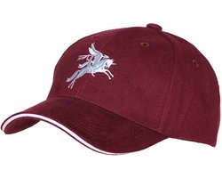 Fostex Garments - Baseball cap Pegasus (kleur: Maroon / maat: NVT)