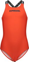 Superrebel Meisjes zwemkleding Superrebel SuperRebel Bathing suit Neon Red 6/116
