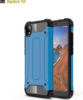 Magic Armor TPU + PC combinatie Case voor Xiamo Redmi 7A (blauw)