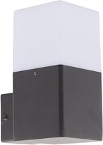 QAZQA Denmark - Applique - 1 Lumière - 85 Mm - Gris